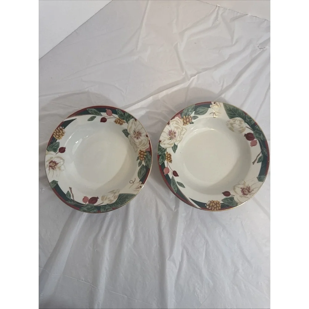 Vintage Tienshan Magnolia Fine China Bowl 8